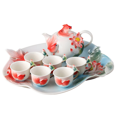 高檔藝術(shù)杯壺 定制